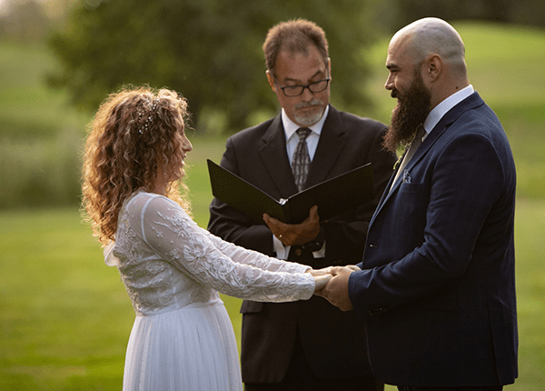 bride and groom vows